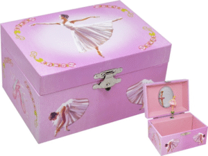 JOYERO MUSICAL RECTANGULAR MED JK959. CD: 41704