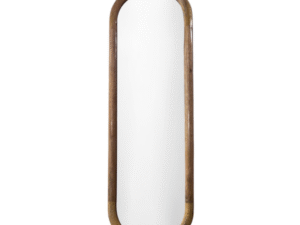 ESPEJO DE PARED LARGA ESTILO MADERA. COD: 36326