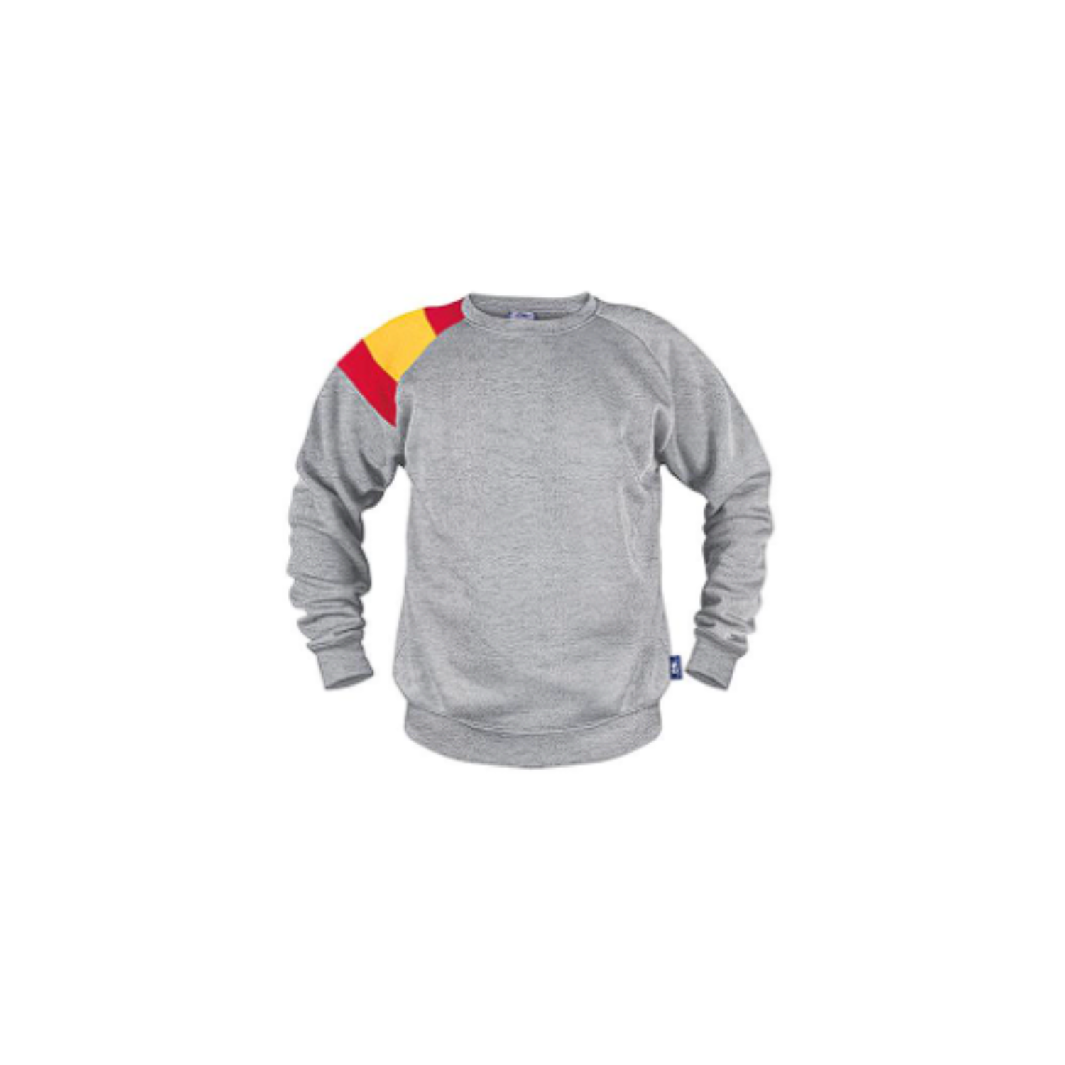 SUDADERA UNISEX NATION GRIS CON IMPRESIÓN DIBUJO UNA PARTE EN TAMAÑO A4 CD: T-782