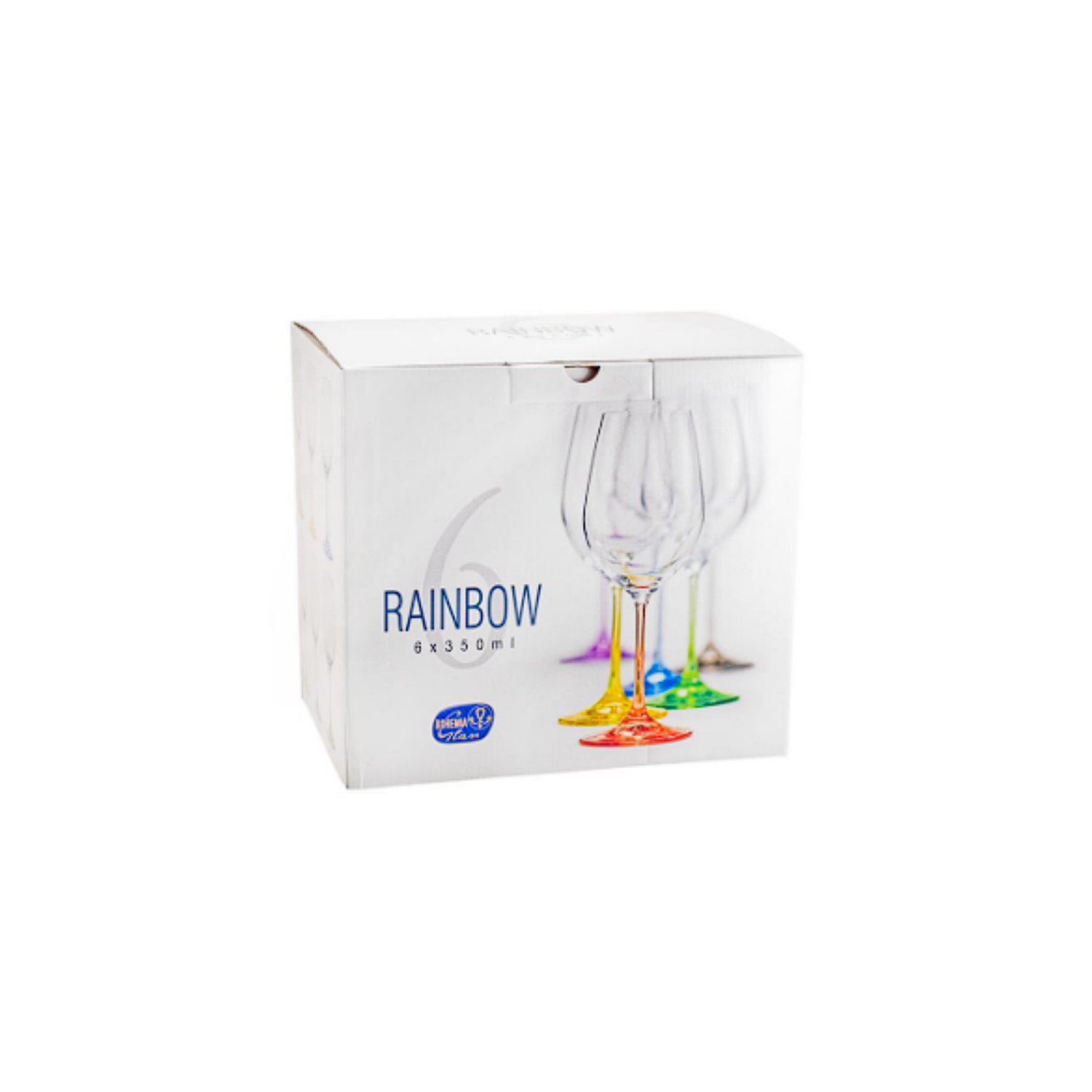 SET 6 COPAS 350 ML COLOR PIE SURTIDO COD: 0012339 1