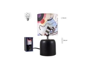 LÁMPARA CERÁMICA KANDINSKI COD: 0024278