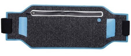 RIÑONERA DE VIAJE MODELO WINDER NEGRO/AZUL FLUORESCENTE CD: WI18-AZ