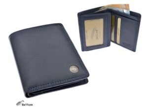CARTERA CLASICA GDE YUKON PIEL AZUL Z324 H:11CM. MOD 42970