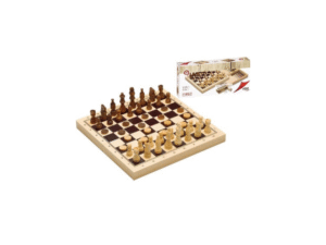 AJEDREZ-BACKGAMMON-DAMAS NATURAL EC648 COD: 41371