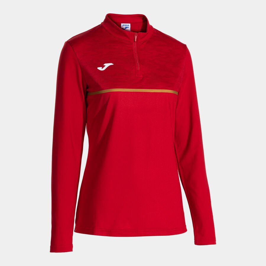 SUDADERA MUJER JOMA RECORD III ROJO CD: 902529.600