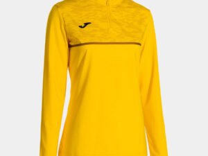 SUDADERA MUJER JOMA RECORD III AMARILLA CD: 902529.900
