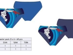 BAÑADOR SLIP NIÑO LOONEY TUNESEN. COD: 39NW1085