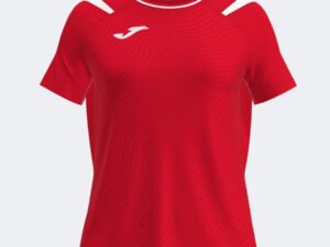 CAMISETA BALONMANO DINAMO II MANGAS CORTA MUJER ROJO-BLANCO