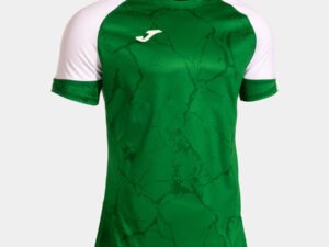 CAMISETA BALONMANO PERFORMANCE MANGAS CORTA VERDE Y BLANCO