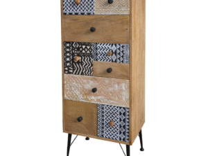 CÓMODA DE MADERA DISEÑO MODERNO. COD: 28653