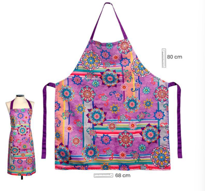 DELANTAL MANDALAS COD: 0007197