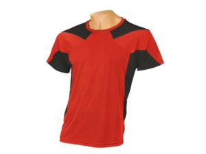 CAMISETA MANGA CORTA TÉCNICA DREAM IMPRESA ROJA POR SUBLIMACIÓN (CON DIBUJO DEL CLIENTE)