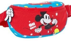 RIÑONERA DE VIAJE MODELO MICKEY DISNEY FANTASTIC ROJO CD: 47812333911SFT