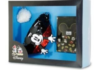 PACK RIÑONERA DE VIAJE CON DIARIO Y POMPOM MODELO DISNEY MICKEY  CD:  0407588KRM