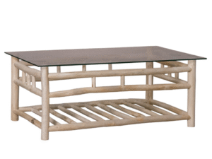 MESA DE CRISTAL VERANIEGO