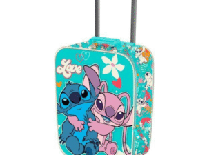 MALETA DE VIAJE TIPO TROLLEY 3D MODELO LILLO & STITCH II CD: 0406557