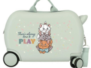 MALETA DE VIAJE TIPO TROLLEY MODELO ARISTOGATOS MENTA CD: 23330054104008-MIC