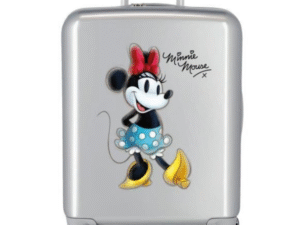 MALETA DE VIAJE TIPO TROLLEY MODELO DISNEY MICKEY PLATA CD: 23340024120002-MIC