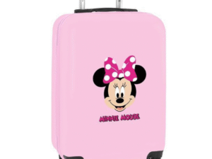 MALETA DE VIAJE TIPO TROLLEY MODELO DISNEY MINNIE ROSA CD: 47612312851SFT