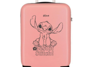 MALETA DE VIAJE TIPO TROLLEY MODELO DISNEY STITCH III CD: 23630077110073-MIC