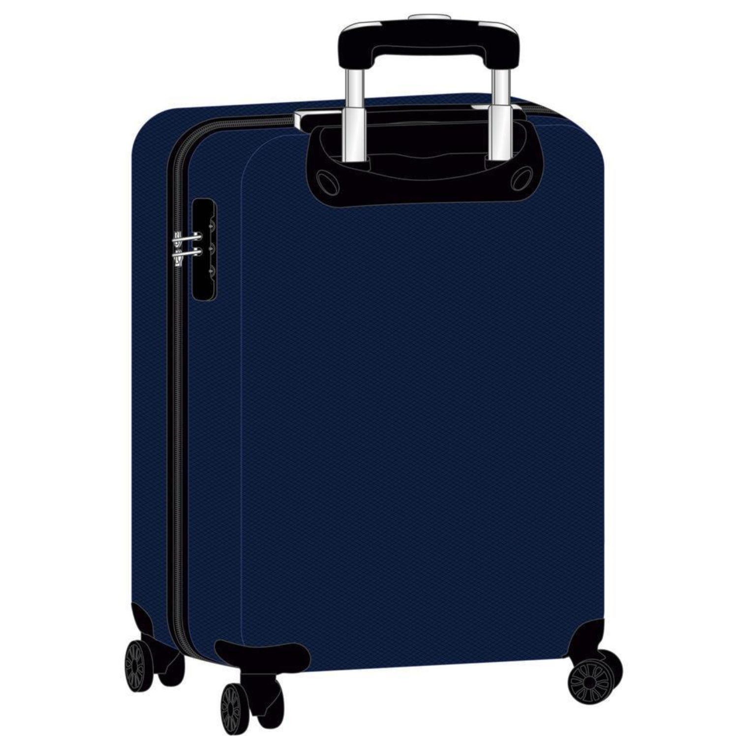 MALETA DE VIAJE TIPO TROLLEY NORMAL MODELO II FC BARCELONA 3ª EQUIPACIÓN - Imagen 2