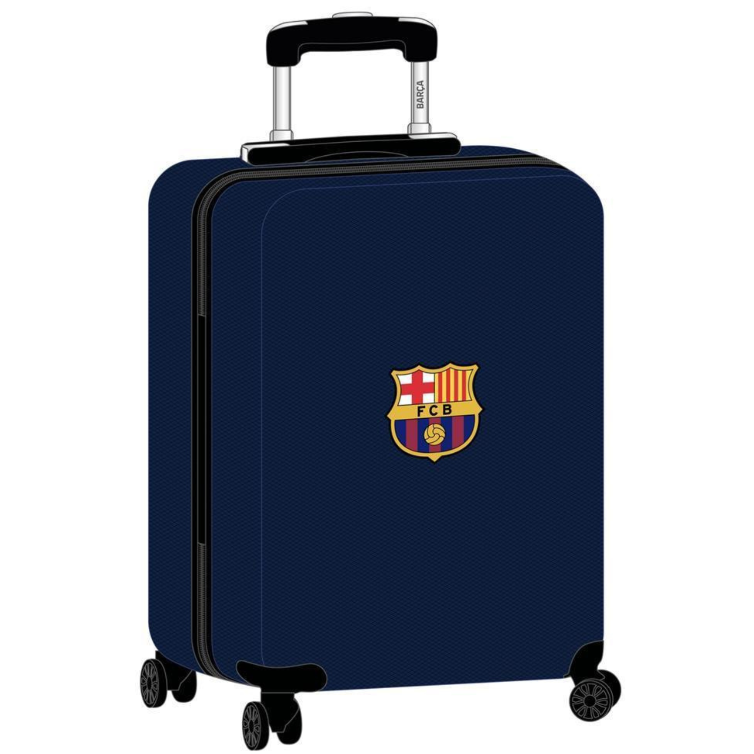 MALETA DE VIAJE TIPO TROLLEY NORMAL MODELO II FC BARCELONA 3ª EQUIPACIÓN