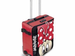 MALETA DE VIAJE TIPO TROLLEY PLEGABLE MODELO MINNIE CD: 0406249KRM