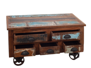 MESITA DE NOCHE CON DOS CAJONES. COD: 27845