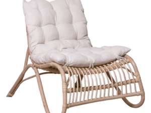 SILLÓN BAJO CON DISEÑO CURVO VERANIEGO. COD: 34369