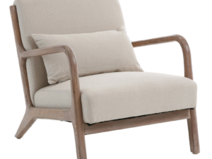 SILLÓN BLANCO DISEÑO SIMPLE. COD: 34667