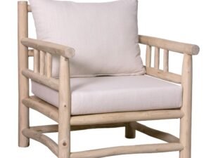 SILLÓN BLANCO DISEÑO VERANIEGO. COD: 343681