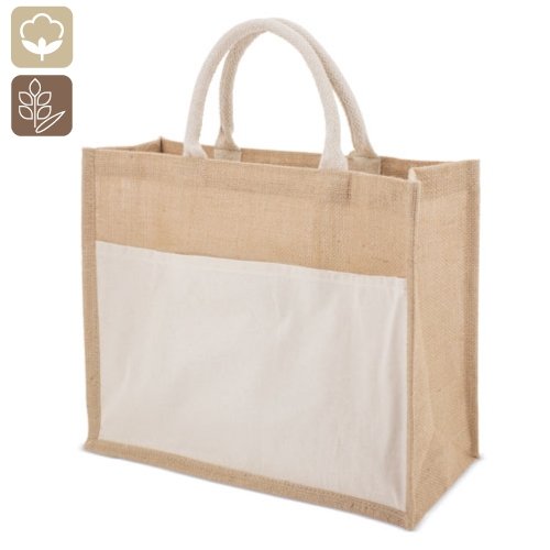 BOLSA PLAYERA DE YUTE MODELO EVENTS. COD: T-4010