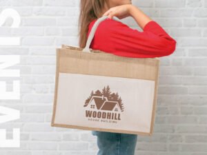 BOLSA PLAYERA DE YUTE MODELO EVENTS. COD: T-401011