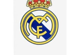 TOALLA DE PLAYA MODELO FUTBOL REAL MADRID ESCUDO R. MADRID. EN MICROFIBRA. COLOR WHITE. TAMAÑO 70x140. COD: 422200010482-CRD