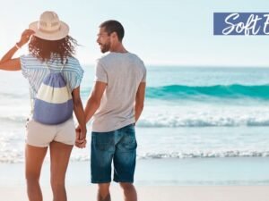 TOALLA MOCHILA ALGODÓN RIZO. MOD SOFT-ECO 90x180 CM COLOR AZUL MARINO. COD: 10518-MA