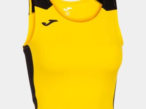 TOP MUJER JOMA RECORD II AMARILLO/NEGRO
