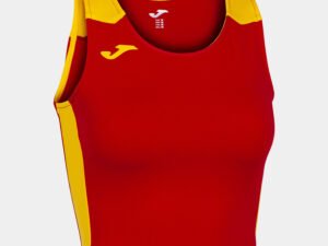 TOP MUJER JOMA RECORD II ROJO/AMARILLO
