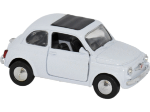 FIAT 500 1965 BLANCO ESCALA 1:32 L: 9CM CD:40318