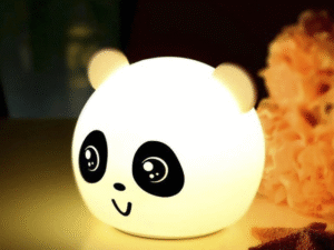 LÁMPARA QUITAMIEDOS PANDA MULTICOLOR C/MANDO 10,3X COD:42342