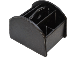 POSA MANDOS GIRATORIO NEGRO GRANO/19 15x18x14,5cm. COD: 40933