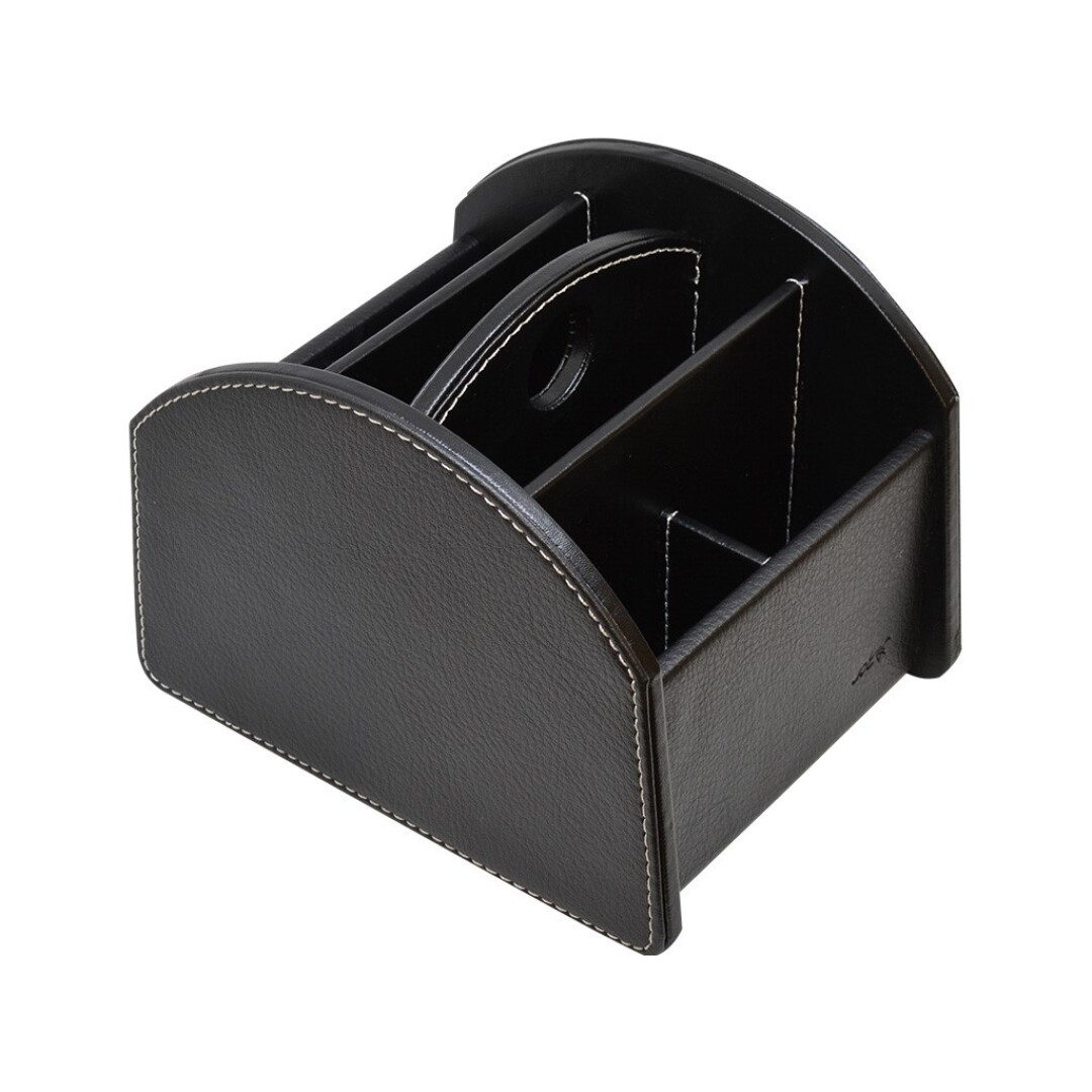 POSA MANDOS GIRATORIO NEGRO GRANO/19 15x18x14,5cm. COD: 40933