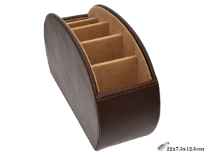 POSA MANDOS-5 OVALADO MOKA SUN956 22X7,5X12,5CM. COD: 42309