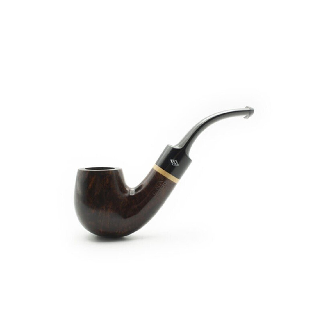 PIPA ENA PEQUEÑA BENT BILLIARD MARRON 125/9MM CURV. MOD: 21091