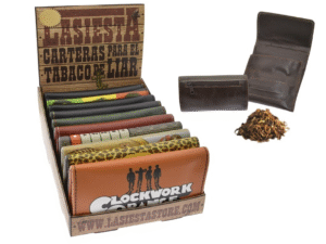 DISPLAY-15 BOLSAS TABACO LA SIESTA-1 ESTAMPADAS ST. 31341