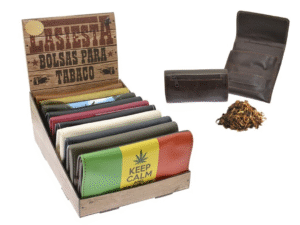 DISPLAY-15 BOLSAS TABACO LA SIESTA-1 ESTAMPADAS ST. CD:31344