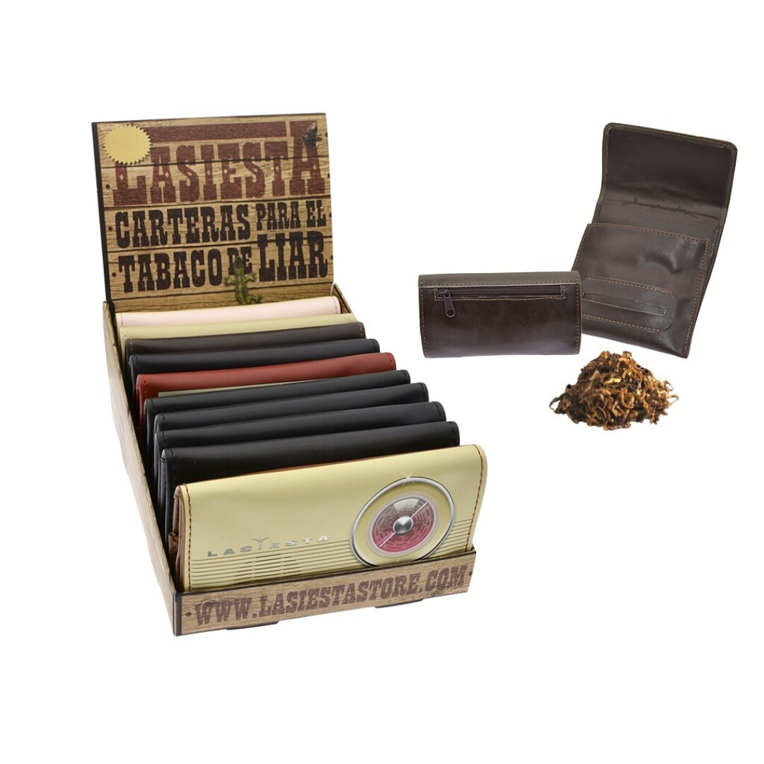 DISPLAY-15 BOLSAS TABACO LA SIESTA-1 ESTAMPADAS ST. CD:31346