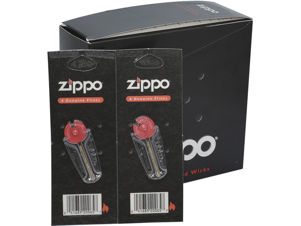 DISPLAY-24 ESTUCHES DE 6 PIEDRAS ZIPPO 60000743. CD:31080 - Imagen 2