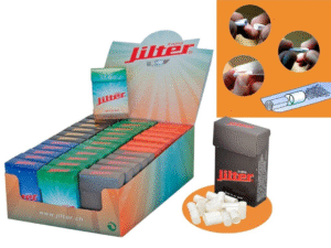 DISPLAY-33 CAJITAS DE 42 FILTROS JILTER 7MM . CD:30902