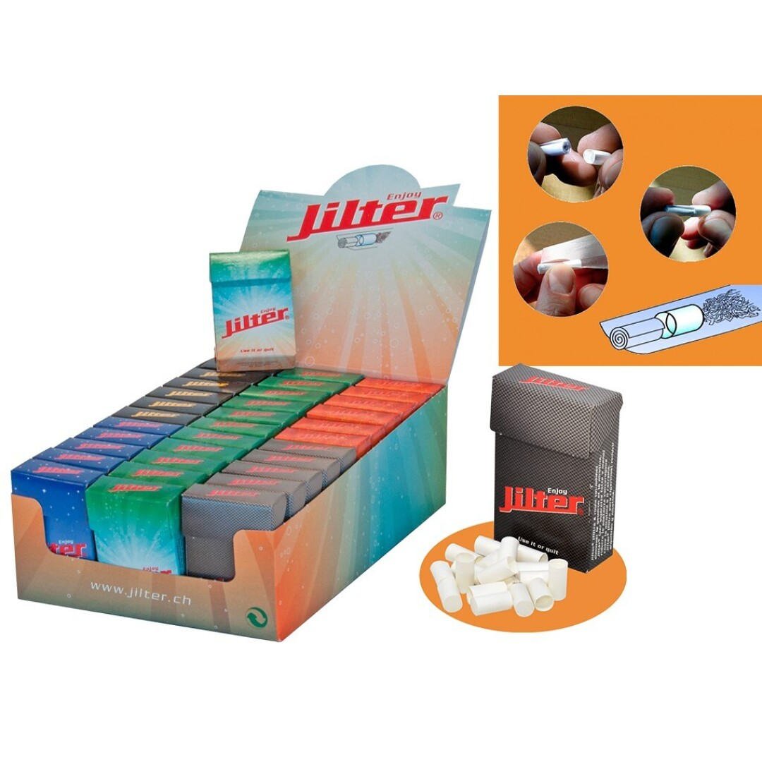 DISPLAY-33 CAJITAS DE 42 FILTROS JILTER 7MM . CD:30902