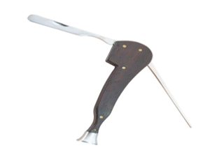 PACK 3 ATACADORES MADERA FORMA PIPA